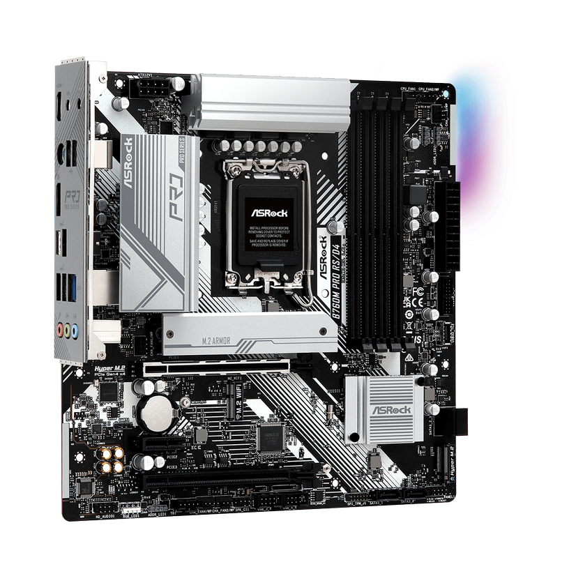 Pamatplate ASROCK B760M PRO RS/D4(B760M PRO RS/D4) - foto 5