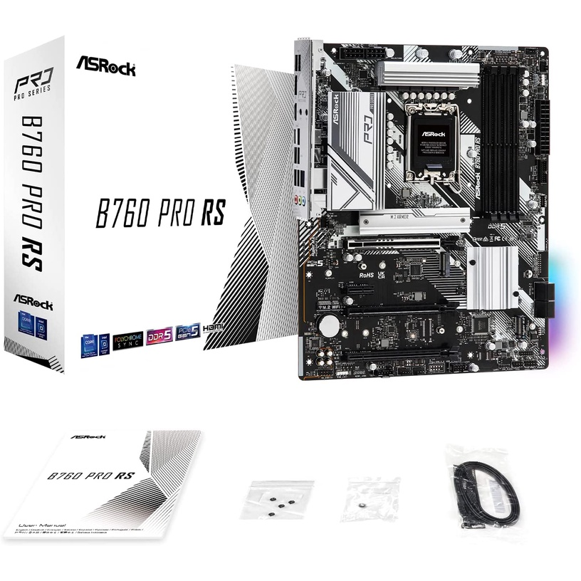 Pamatplate ASROCK B760 PRO RS(B760 PRO RS) - foto 4