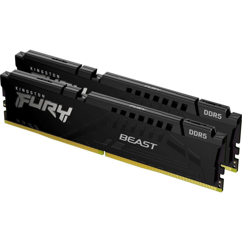 Mémoire vive 16GB DDR5 5600MHz Kingston Fury Beast (KF556C40BBK2-16) (2x8GB KIT) - photo 2