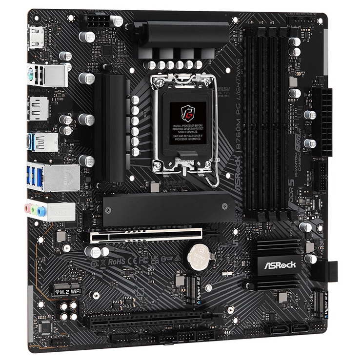 Pamatplate ASROCK B760M PG LIGHTNING(B760M PG LIGHTNING) - foto 2