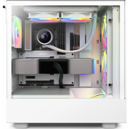 Procesoru dzesētājs NZXT water Kraken 280 RGB LCD W (RL-KR280-W1) - foto 5