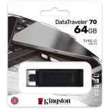 USB zibatmiņa Kingston DataTraveler 64Gb DT70 (DT70/64GB)