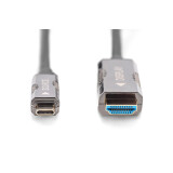 Adaptateur AOC DIGITUS USB - Type C to HDMI 10m (AK-330150-100-S)
