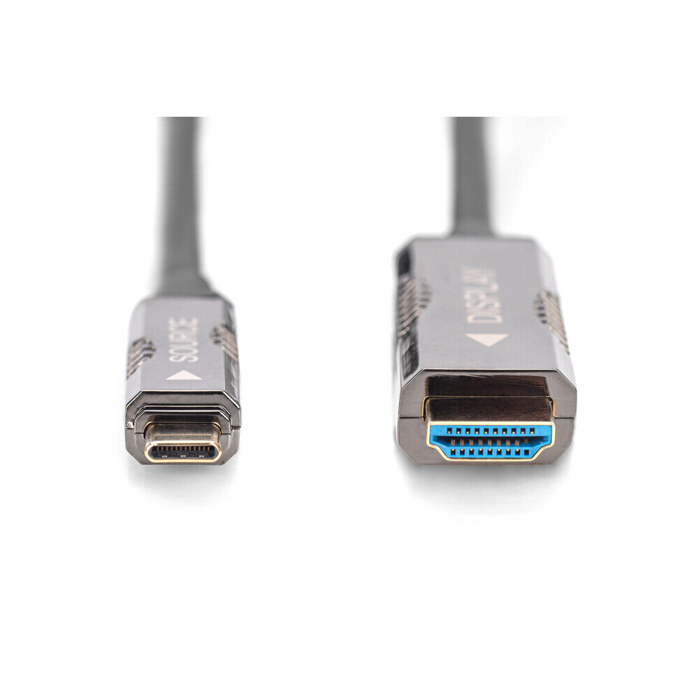 Adaptateur AOC DIGITUS USB - Type C to HDMI 10m (AK-330150-100-S)