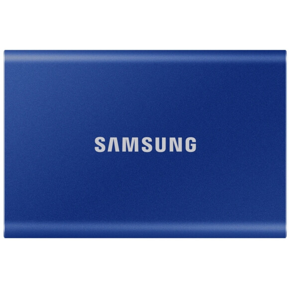 Ārējie cietie diski un SSD SAMSUNG Portable T7 1TB blue (MU-PC1T0H/WW)