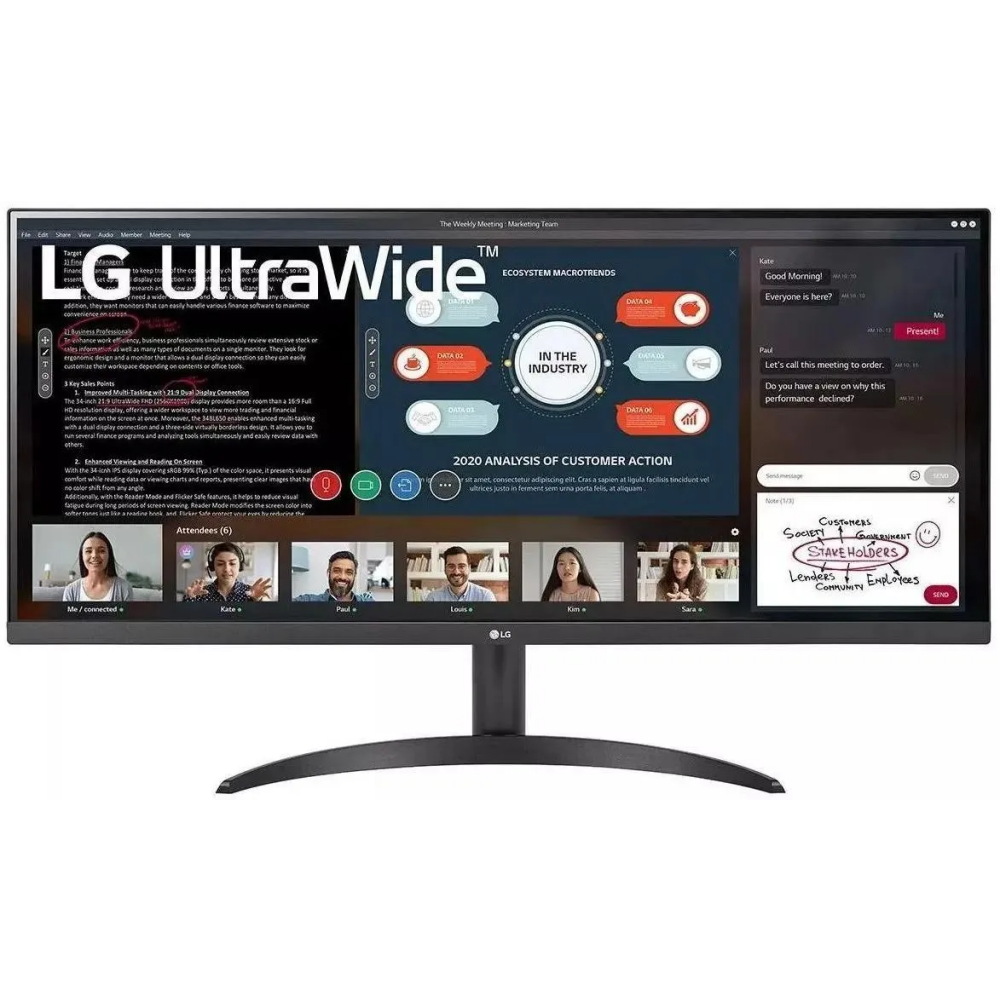 Monitors LG 34WP500-B 34" (34WP500-B)