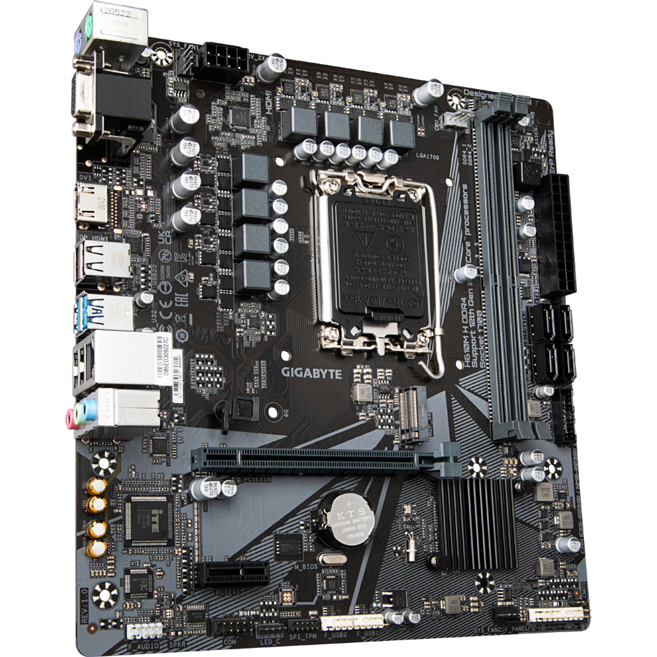 Pamatplate GIGABYTE H610M H V3 (H610M H V3 DDR4) - foto 4