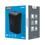 Papīra smalcinātājs (šrederis) REBEL documents, cards, CDs with a 21 L (URZ0986)