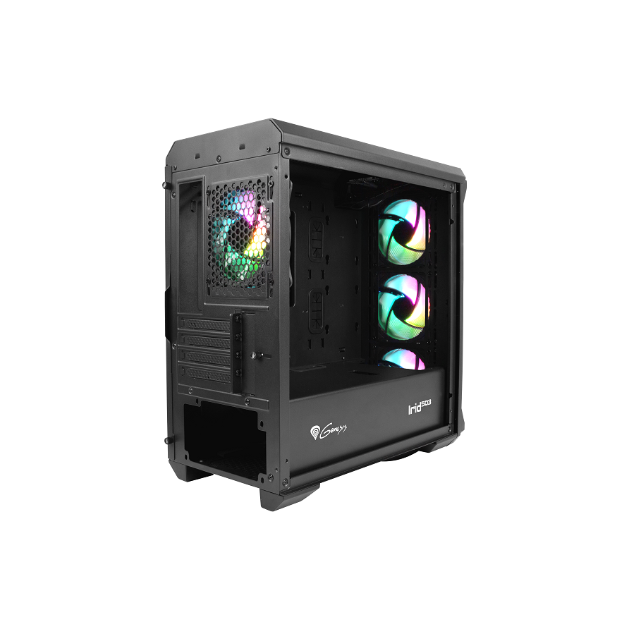 Datoru korpuss NATEC Genesis Irid 503 Mini-Tower (NPC-1559) - foto 4
