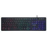 Tastatūra GEMBIRD KB-UML-02 Backlight Black ENG (KB-UML-02)