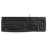Tastatūra LOGI K120 Corded black OEM RUS (920-002522)