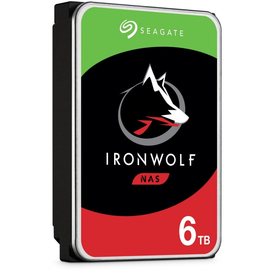 Cietais disks SEAGATE IronWolf NAS 6TB SATA-III (ST6000VN001)