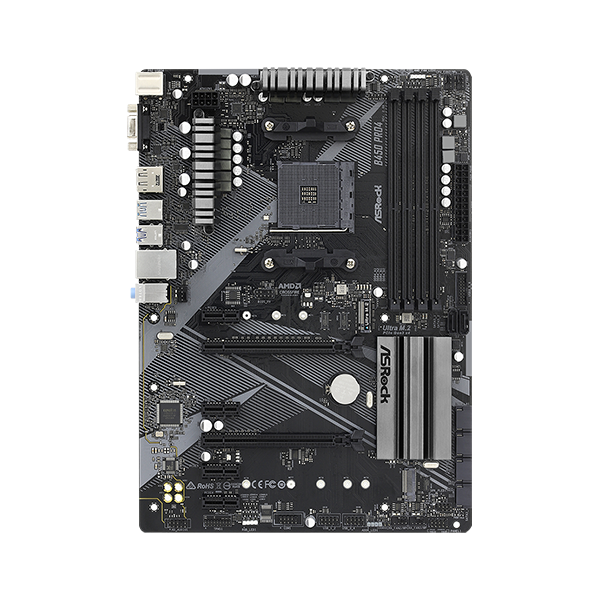 Pamatplate ASROCK B450 Pro4 R2.0 (B450PRO4R2.0) - foto 2