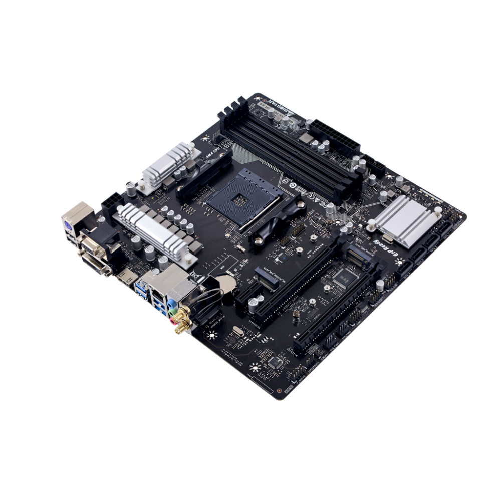 Pamatplate BIOSTAR AMD B550 SAM4 MicroATX (B550MX/EPRO) - foto 2
