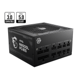 Bloc dalimentation MSI 850 Watts Efficiency 80 PLUS GOLD (MAGA850GLPCIE5)