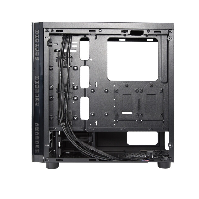 Datoru korpuss CHIEFTEC HAWK MidiTower ATX MicroATX MiniITX Black (AL-02B-OP) - foto 6