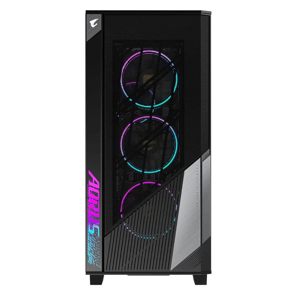 Datoru korpuss GIGABYTE AORUS C500 GLASS (GB-AC500GST) - foto 3