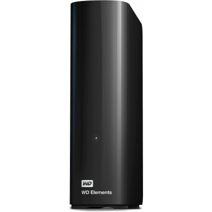 Ārējie cietie diski un SSD WESTERN DIGITAL Elements Desktop 20TB USB 3.0 (WDBWLG0200HBK-EESN)