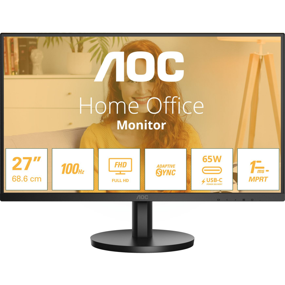 Monitors AOC 27B3CA2 27'' IPS (27B3CA2) - foto 4