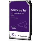 Cietais disks WESTERN DIGITAL Purple Pro 22TB (WD221PURP)