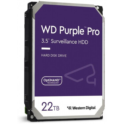 Cietais disks WESTERN DIGITAL Purple Pro 22TB (WD221PURP) - foto 3