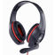 Austiņas GEMBIRD GAMING/RED/BLACK (GHS-05-R)