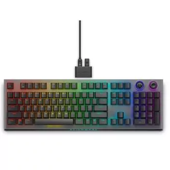 Tastatūra DELL WRL AW920K Black ENG (545-BBFL)