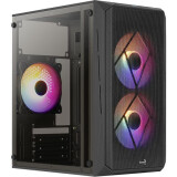 Boîtier AeroCool CS-107 v2 Black (CS-107-A-BK-V2/4710562759389)