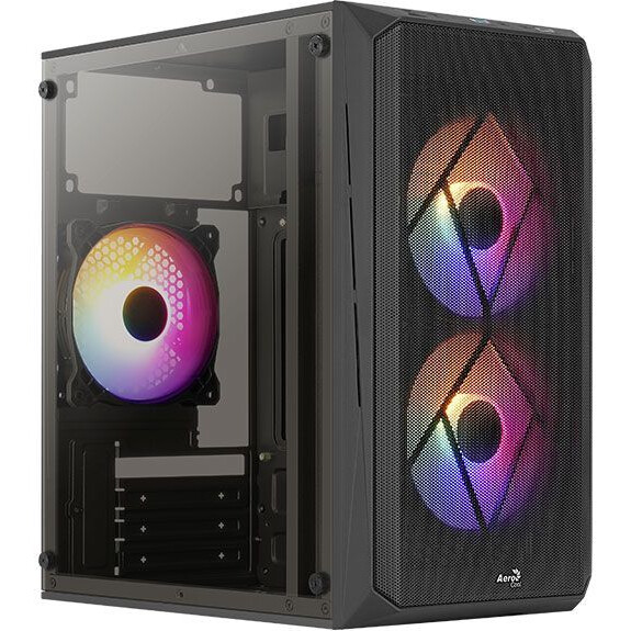 Boîtier AeroCool CS-107 v2 Black - CS-107-A-BK-V2/4710562759389