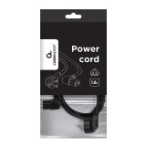 Barošanas kabelis Gembird Schuko - IEC-320-C13, 1.8m (PC-186A-VDE)