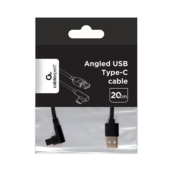 GEMBIRD CC-USB2-AMCML-0.2M Angled USB-C (CC-USB2-AMCML-0.2M) - foto 3