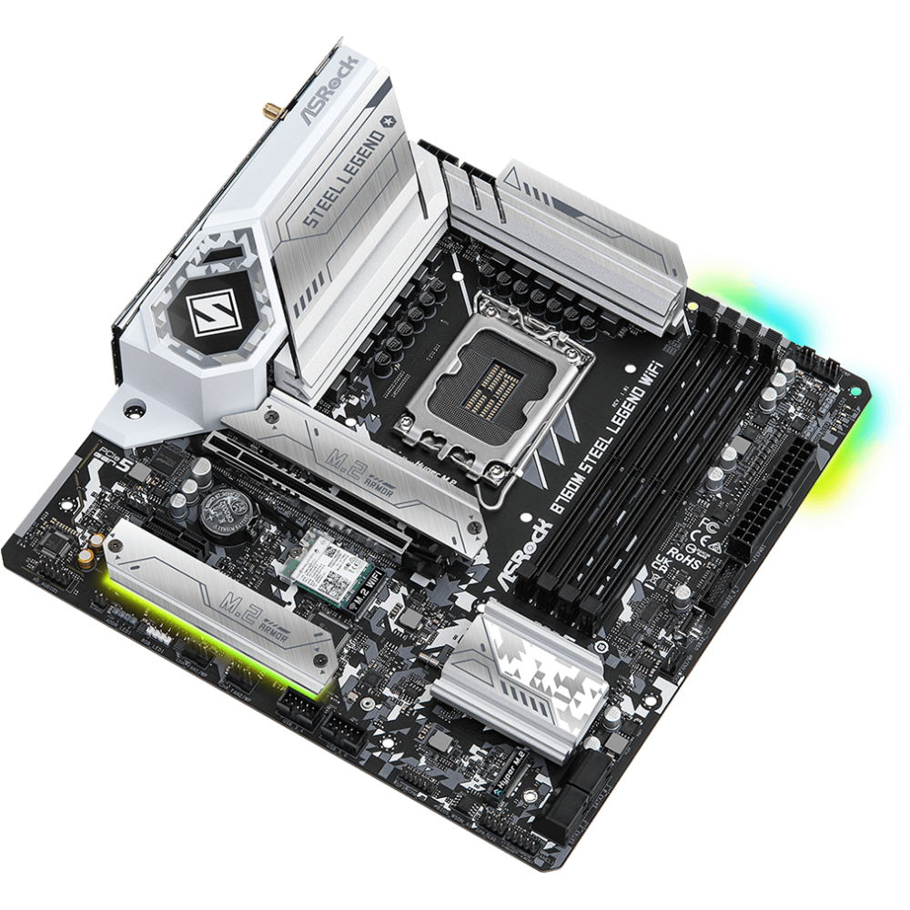 Carte mère ASRock B760M STEEL LEGEND WIFI - photo 2