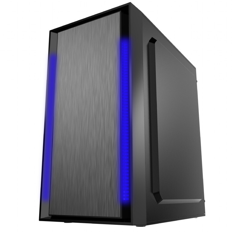 Datoru korpuss GEMBIRD Midi-Tower PC case 3 fans (CCC-FORNAX-960B) - foto 2