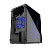 Datoru korpuss GEMBIRD Midi-Tower PC case 3 fans (CCC-FORNAX-960B)