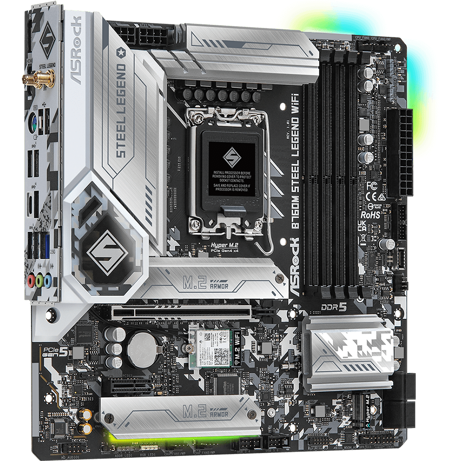 Carte mère ASRock B760M STEEL LEGEND WIFI - photo 3