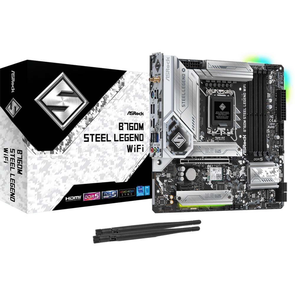 Carte mère ASRock B760M STEEL LEGEND WIFI - photo 5
