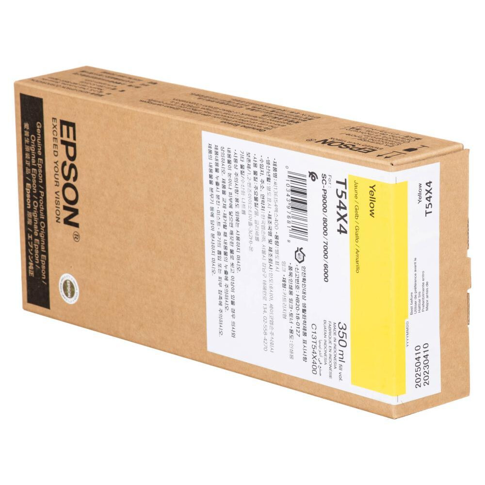 Kārtridžs EPSON Singlepack T54X400 Yellow  (C13T54X400) - foto 2