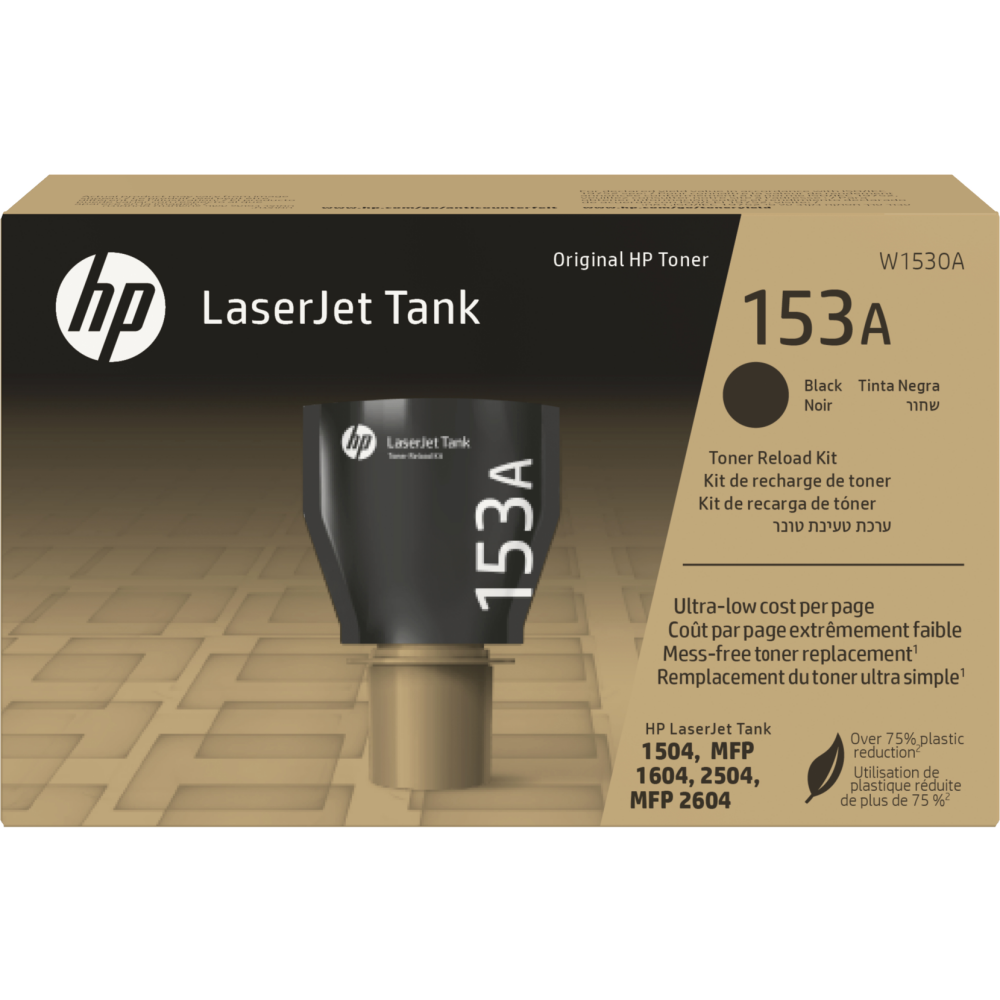 Kārtridžs HP 153A Black Org LJ Toner Reload Kit (W1530A)