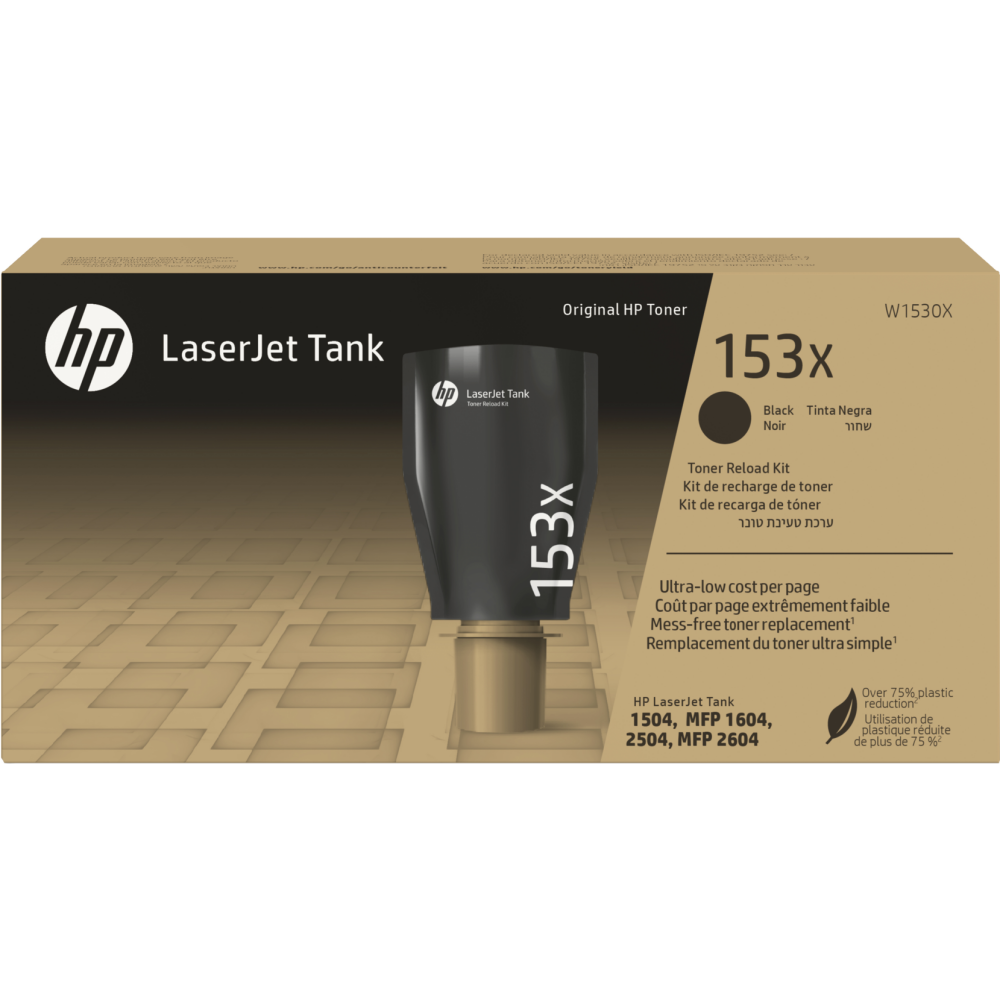 Kārtridžs HP 153X Black Org LJ Toner Reload Kit (W1530X)