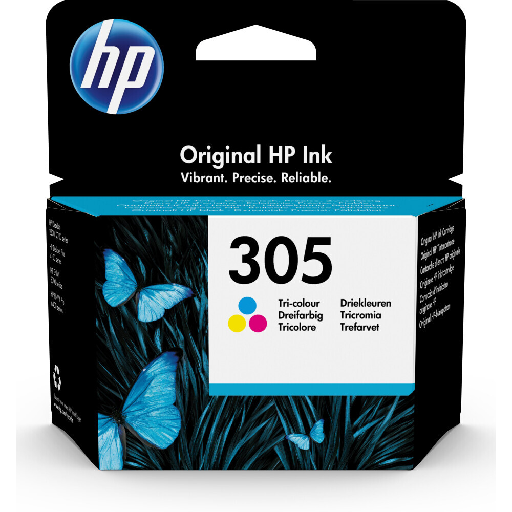 Kārtridžs HP 305 Tri-color Ink Cartridge (3YM60AE/UUS)