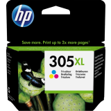 Kārtridžs HP 305 XL High Yield Tri-color ink (3YM63AE/UUS)