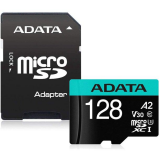 Atmiņas kartes ADATA 128Gb MicroSD Premier Pro (AUSDX128GUI3V30SA2-RA1)