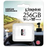 Atmiņas kartes KINGSTON 256GB microSDXC Endurance (SDCE/256GB)