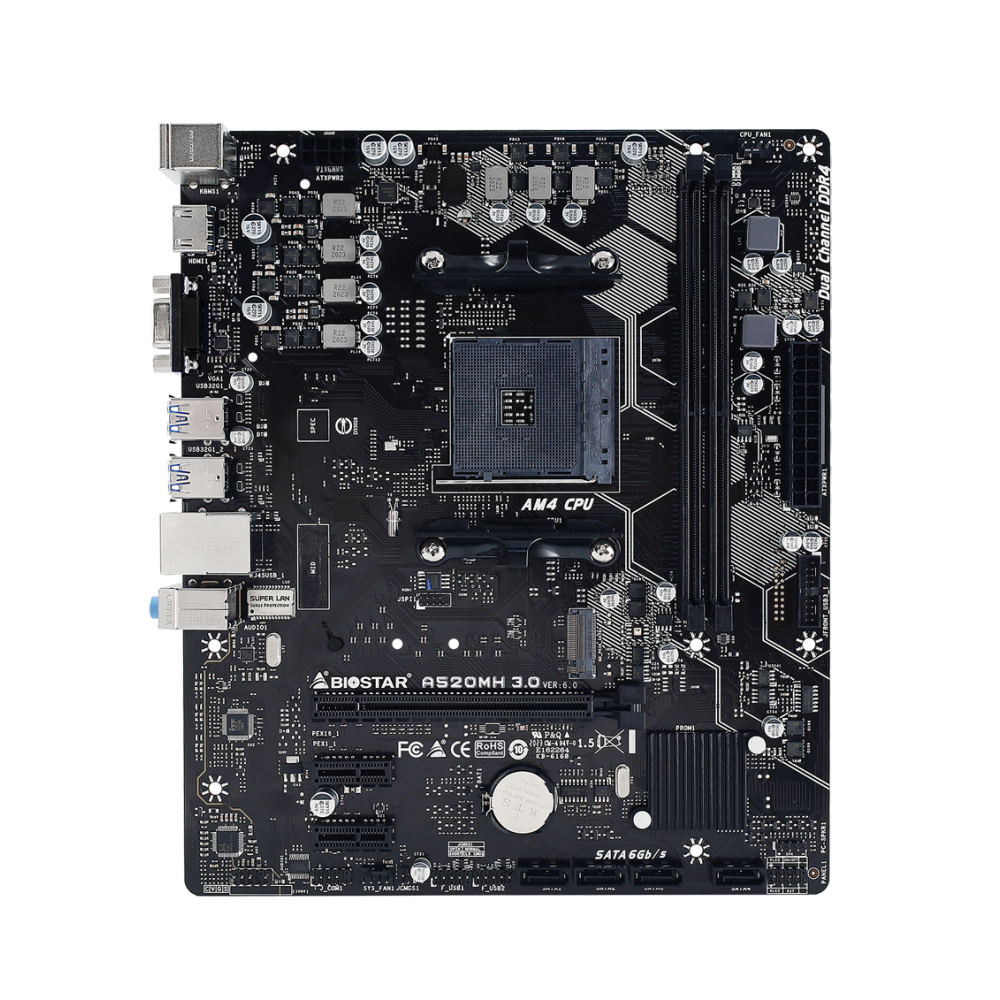Carte mère BIOSTAR A520MH 3.0 (A520MH3.0)