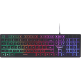 Tastatūra GEMBIRD USB ENG/BLACK (KB-UML-01)