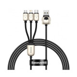 BASEUS USB TO 3IN1 1.2M/BLACK (CASX010001)
