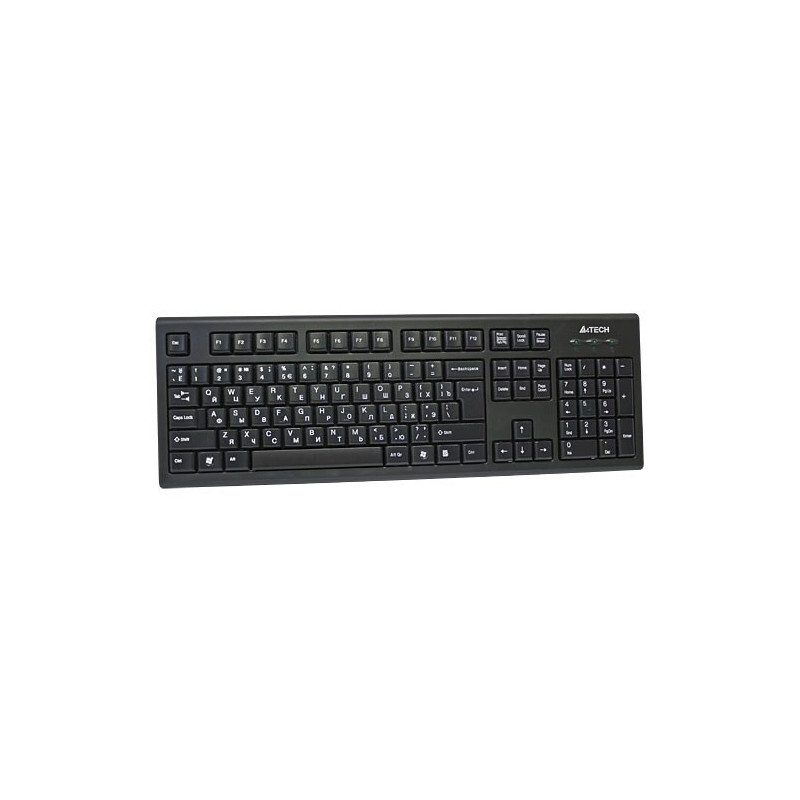 Tastatūra A4Tech KR-85 Black ENG (A4TKLA19739)