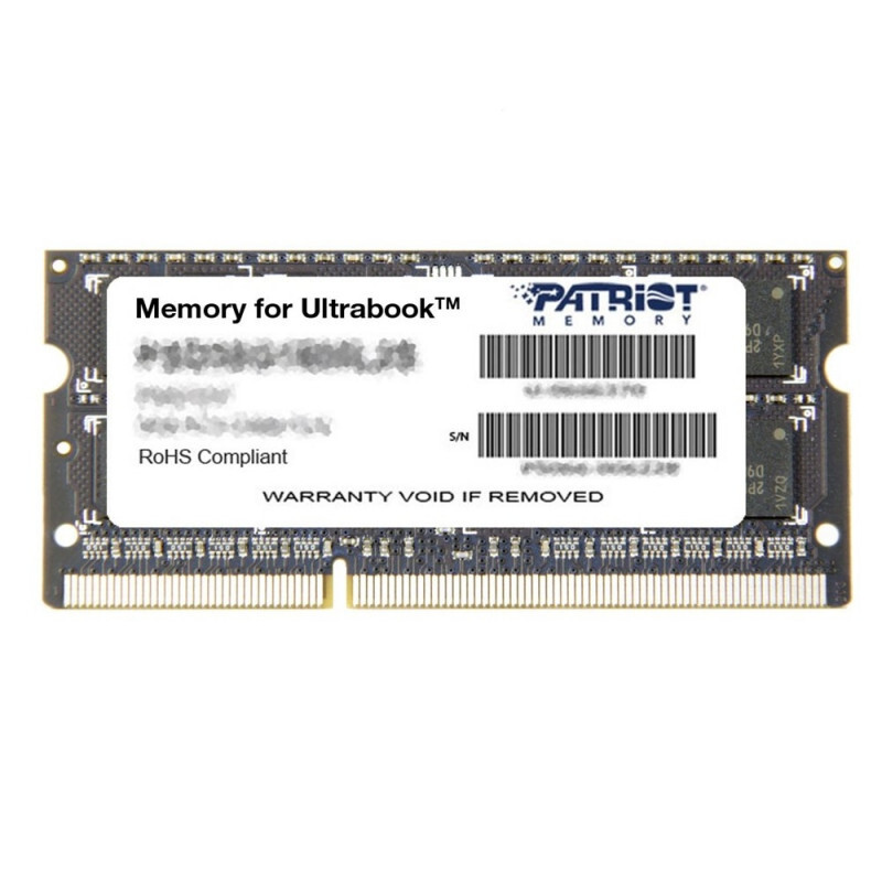 Operatīvā atmiņa Patriot 8GB DDR3 1600MHz CL11 (PSD38G1600L2S)
