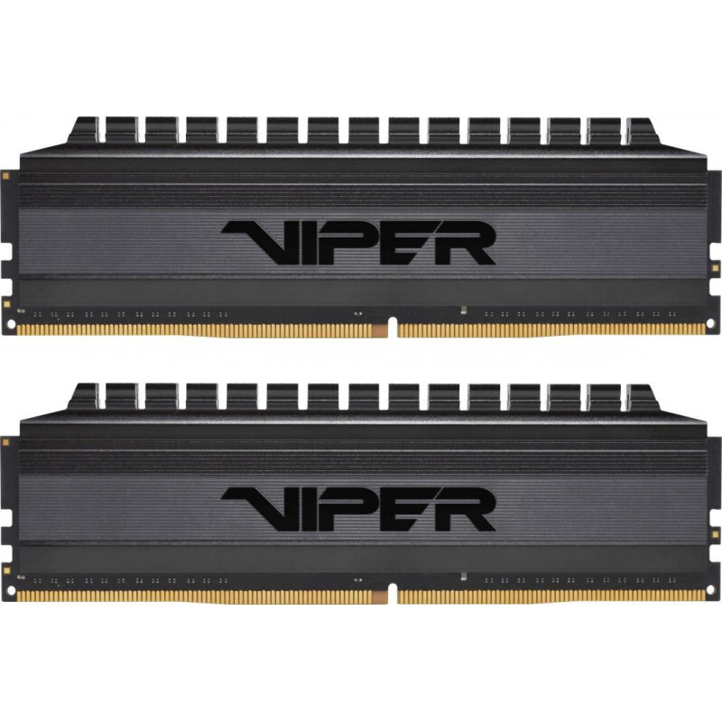 Operatīvā atmiņa PATRIOT VIPER 4 BLACKOUT 32 GB DDR4 3200Mhz CL16 KIT of 2x16GB (PVB432G320C6K)