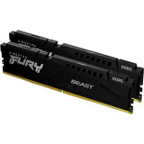 Operatīvā atmiņa Kingston Fury Beast 32GB 5200Mhz DDR5 CL40 KIT of 2x16GB (KF552C40BBK2-32)